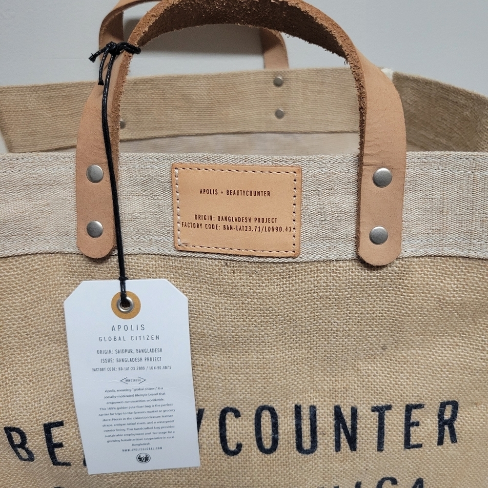 Apolis + Beutycounter NWT Maket Bag. - Picture 2 of 12